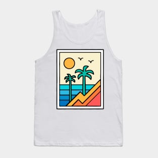 Surf / Beach Ocean Vacation Tank Top